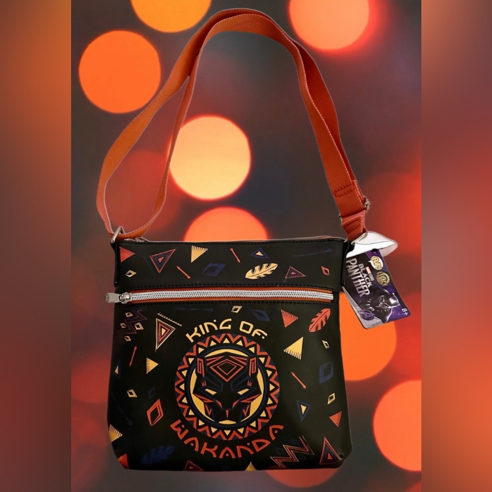 Funko Marvel Black Panther Wakanda Messenger Bag NWT